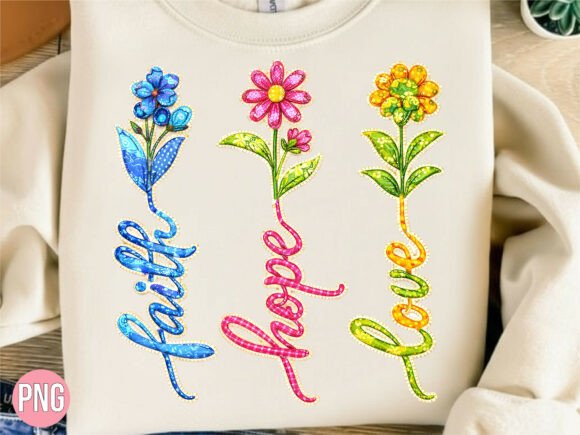 Download Aith Hope Love Flowers Christian PNG - Hope Collection