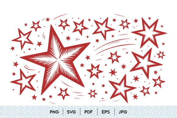 Download Retro Starburst Pattern Design - Design Collection