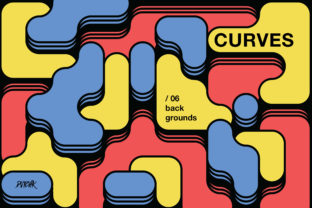 Download Curves | Rounded Colorful Blocks Backgrounds - Curves Collection