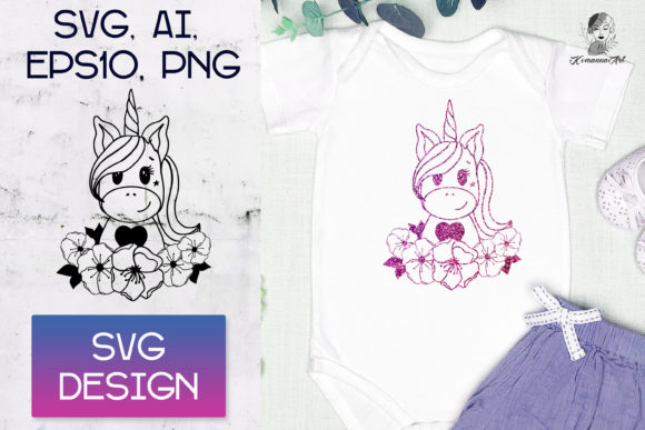 Download Unicorn Face SVG Design, Birthday Unicor - Design Collection