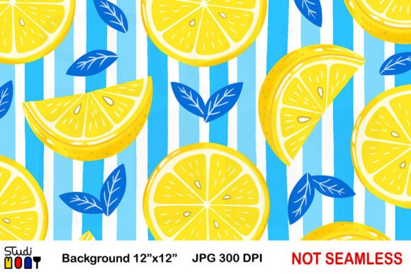 Download Lemon Background Paper Pattern Design - Design Collection