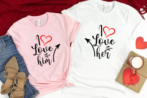 Download Couple Valentines Gift Shirt Design - Design Collection