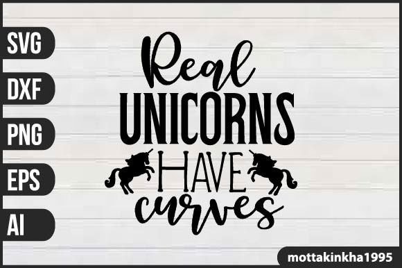 Download Real Unicorns Have Curves - Curves Collection