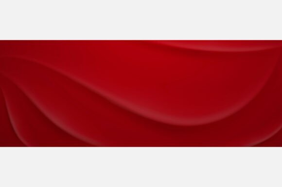 Download Red Abstract Background with Wavy Curves - Curves Collection